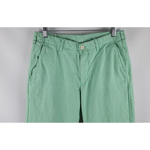 Bonobos Mens 31x31 Green Chino Straight Fit Slash Pockets - Picture 2 of 9